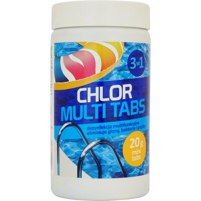 Chlor multi tabletki małe 20 g/1 kg GAMIX