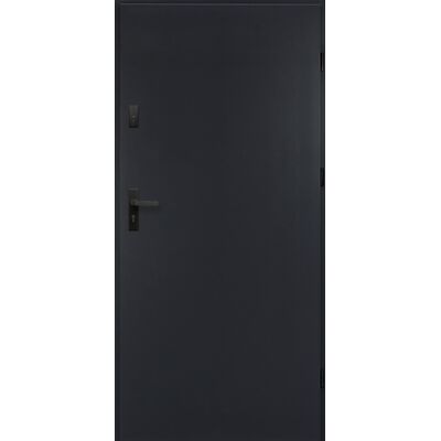 Drzwi zewnętrzne S68 Flow prawe 90P antracyt