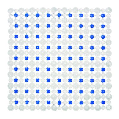 Mata antypoślizgowa simply 45 x 45 cm niebieska