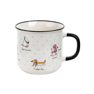 Kubek Puppy pieski 460 ml wielokolorowy