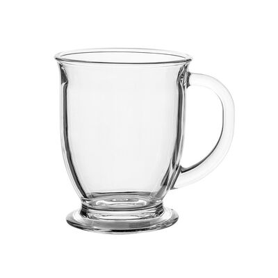 Kubek szklany Minti 440 ml transparentny
