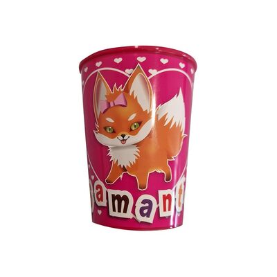 Kubek plastikowy dziecięcy Ben lis 200 ml wielokolorowy