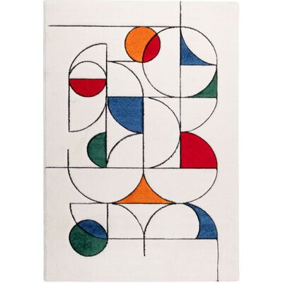 Dywan Bond 120 x 170 cm koła wielokolorowy