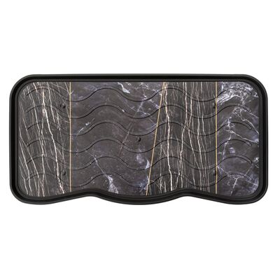 Ociekacz na buty Marble Black Boot Tray 38 x 75 cm wielokolorowy