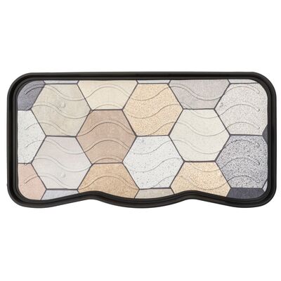 Ociekacz na buty 38 x 75 cm Hexagon Stones Boot Tray wielokolorowy