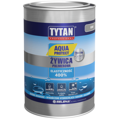 Żywica polimerowa Aqua Protect 1 kg szary TYTAN PROFESSIONAL