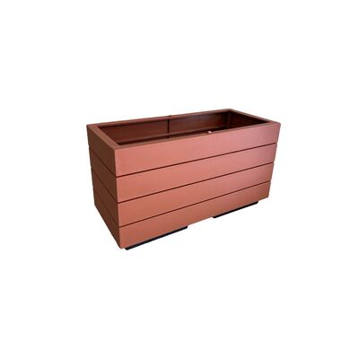 Skrzynia 80 cm terakota brązowy