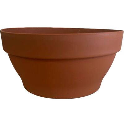 Miska Lawenda 30 cm terakota brązowy