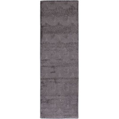 Chodnik Chiara 80 x 240 cm fala szary