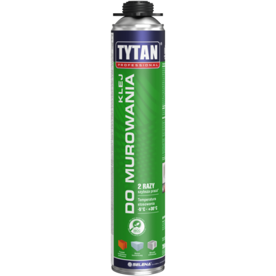 Pianoklej do murowania 750 ml szary TYTAN PROFESSIONAL