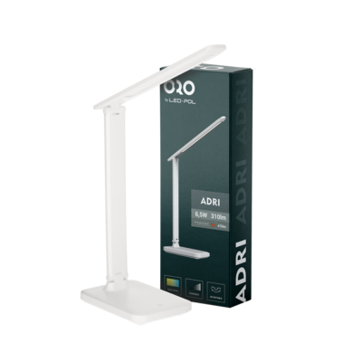 Lampka biurkowa oro adri LED w