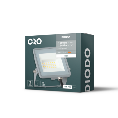 Naświetlacz LED oro diodo 20 W nw