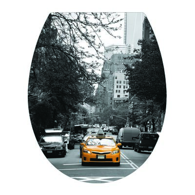 Deska wolnoopadająca NEW YORK duroplast multicolor