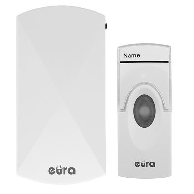 Dzwonek bezprzewodowy eura WDP-05A3 - biały zasilanie 230 V 50 Hz
