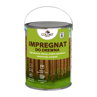 Impregnat do drewna mahoń 4,5 l Colorit Drewno