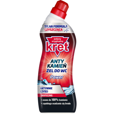Żel do WC Power Antykamień 750 g KRET