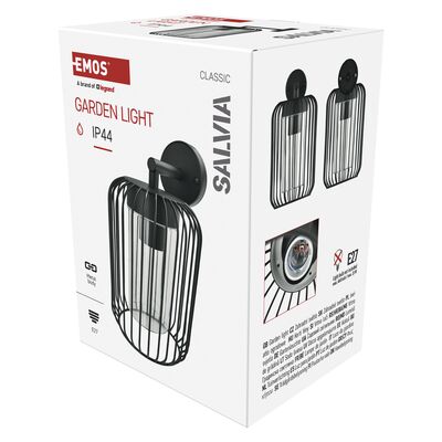 Lampa naścienna garden salvia 28,5 cm na żarówkę E27 max 15 W IP44