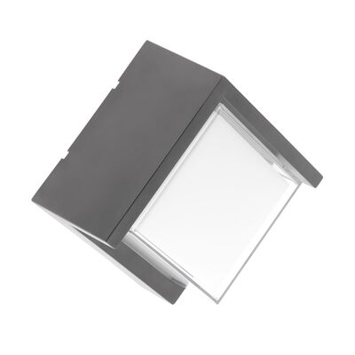 Oprawa elewacyjna kwadratowa LED CANTI II szara