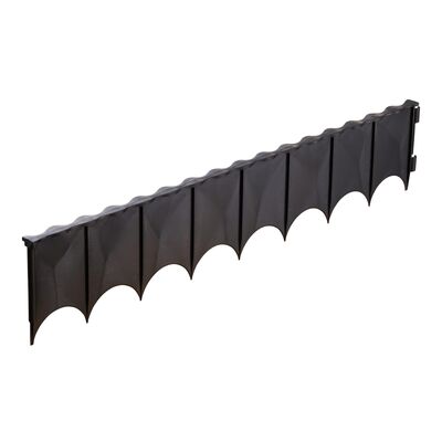 Palisada dekoracyjna 0,6 m czarna