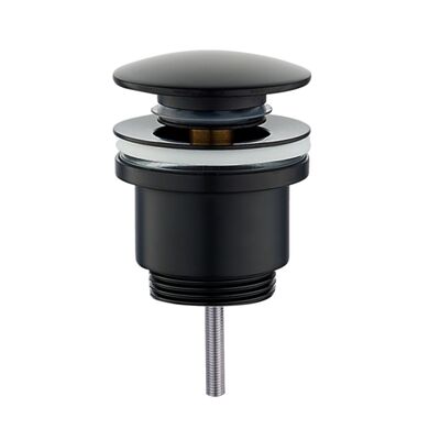 Korek Axus klik-klak 1 1/4" mosiężny - czarny