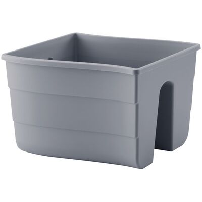 Donica balustradowa Fala Wave 30 cm platynowy