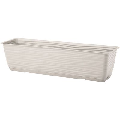 Skrzynka Sahara z podstawką 60 cm platynowy