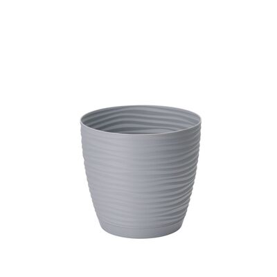 Donica Sahara Petit z podstawką 13 cm platynowy