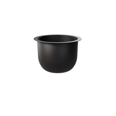 Osłonka wkład do kwietnika Standy 29,5 cm czarny