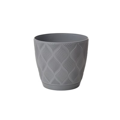 Osłonka Flow Petit z podstawką 19 cm platynowy