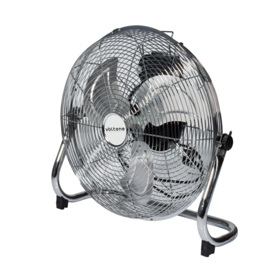 Cyrkulator podłogowy 200 W srebrny Volteno
