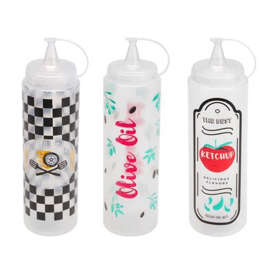 Pojemnik do sosów Wyspa Okazji 700 ml mix kolorów