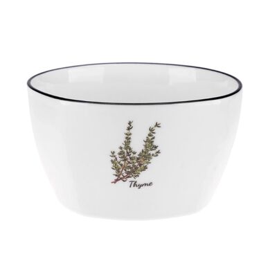 Miseczka porcelanowa Prowansja gałązka 350 ml biały