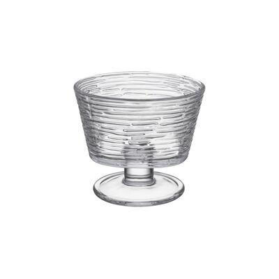 Pucharek Harmony 290 ml paski transparentny