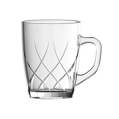 Kubek szklany Corda 280 ml transparentny