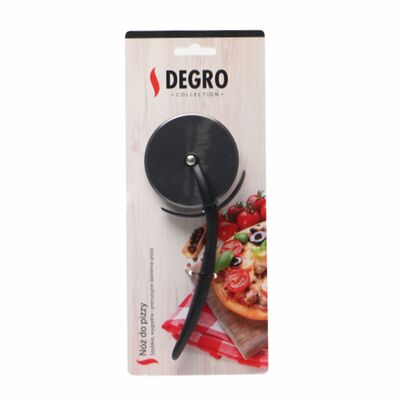 Nóż do krojenia pizzy radełko 17 cm Degra