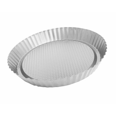 Forma do tarty 28 cm srebrny