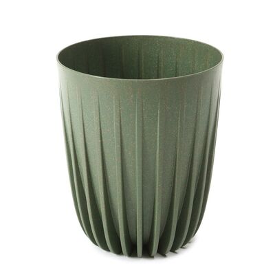 Doniczka Mira Eco Wood 25 cm leśny zielony