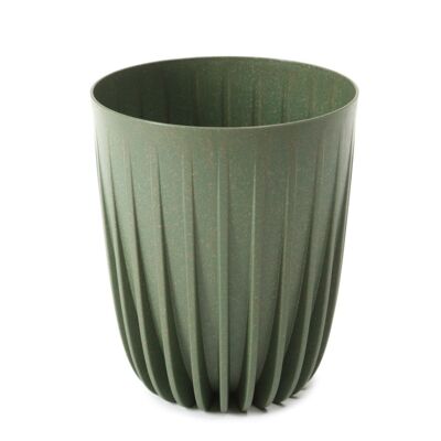 Doniczka Mira Wood 25 cm leśny zielony