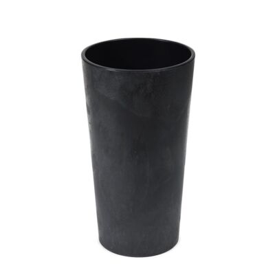 Donica Lilia 30 cm beton czarny