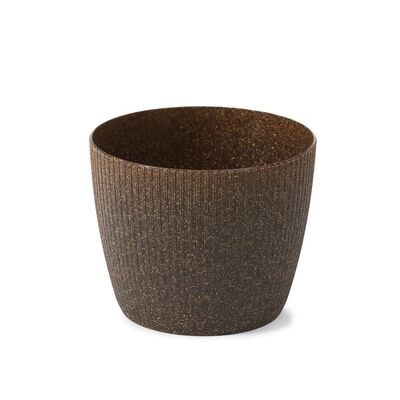 Doniczka Magnolia Jumper Eco 11 cm coffee espresso brązowy