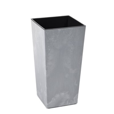 Donica Finezja 19 x 19 cm beton szary
