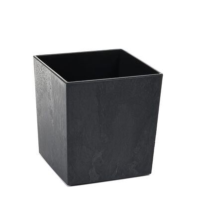 Donica Juca Eco Recycled 25 x 25 cm beton czarny