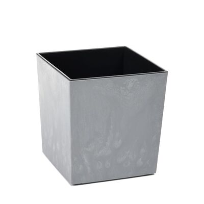 Donica Juca Eco Recycled 25 x 25 cm beton szary