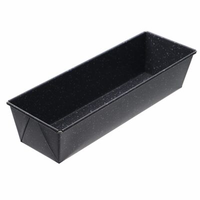Korytko keksówka Salvino 35 x 11 cm ryflowany szary