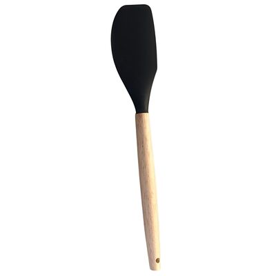 Szpatułka Degro Woody silikonowa z drewnianym uchwytem 32 cm