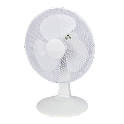 Wentylator biurkowy 40 W biały