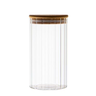 Pojemnik szklany Elena 0,8 l transparentny