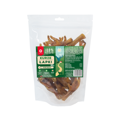 Przysmak dla psów kurze łapki 300 g 100% Natura Maced