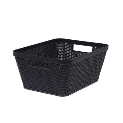 Koszyk plastikowy Terra 8 l antracytowy