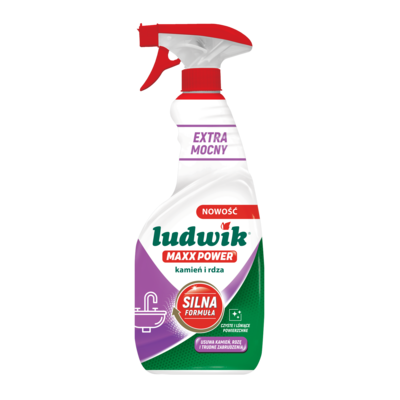 Płyn czyszczący kamień i rdza 600 ml Ludwik Maxx Power